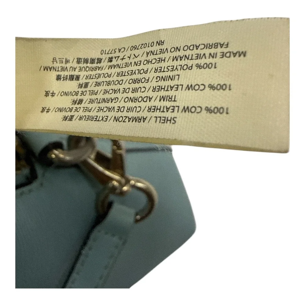 Kate Spade Cedar Street Maise Satchel Crossbody Bag Sky Blue Quiet Luxury